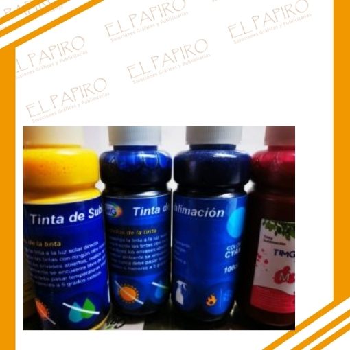 Tinta de Sublimación Azul marca Timg 100 cc - El Papiro