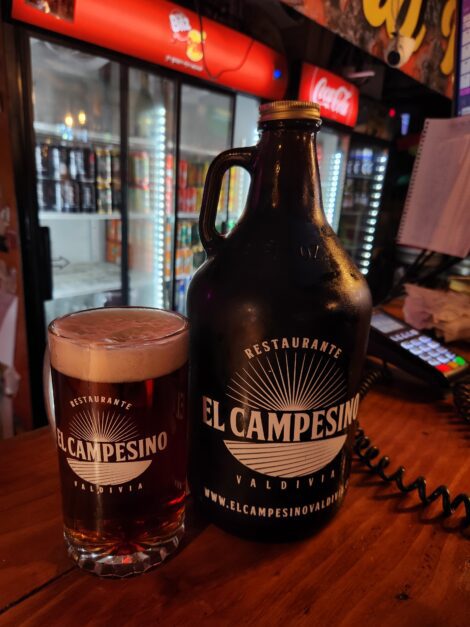 Growler 1,9 Lt. Cerveza Artesanal Valdivia